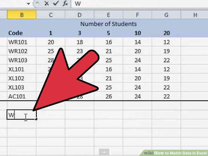 Image intitulée Match de Données dans Excel à l